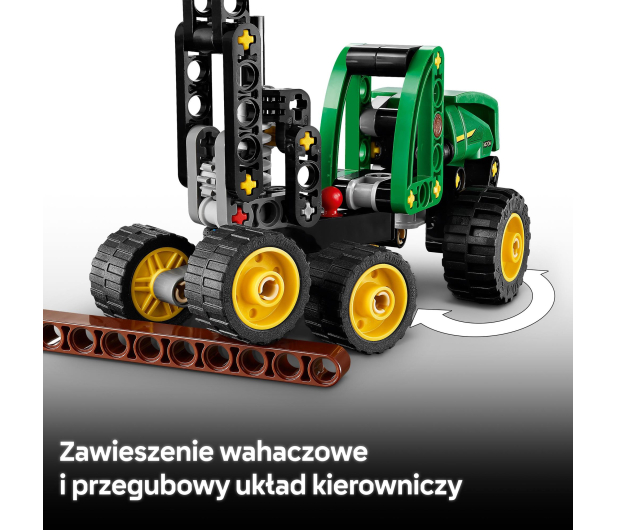 LEGO TECHNIC 42218 Harwester kołowy John Deere 1470H - 1473443 - zdjęcie 7